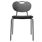 Стул с мягким сиденьем черный Stool Loft Black варинант исполнения - 1 | Loft Concept в Твери