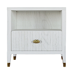 Прикроватная тумбочка с полкой Elsa Dreams White варинант исполнения - 6 | Loft Concept в Твери