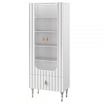 Витрина белая двухдверная с ящиком Expanses of Beauty варинант исполнения - 1 | Loft Concept в Твери