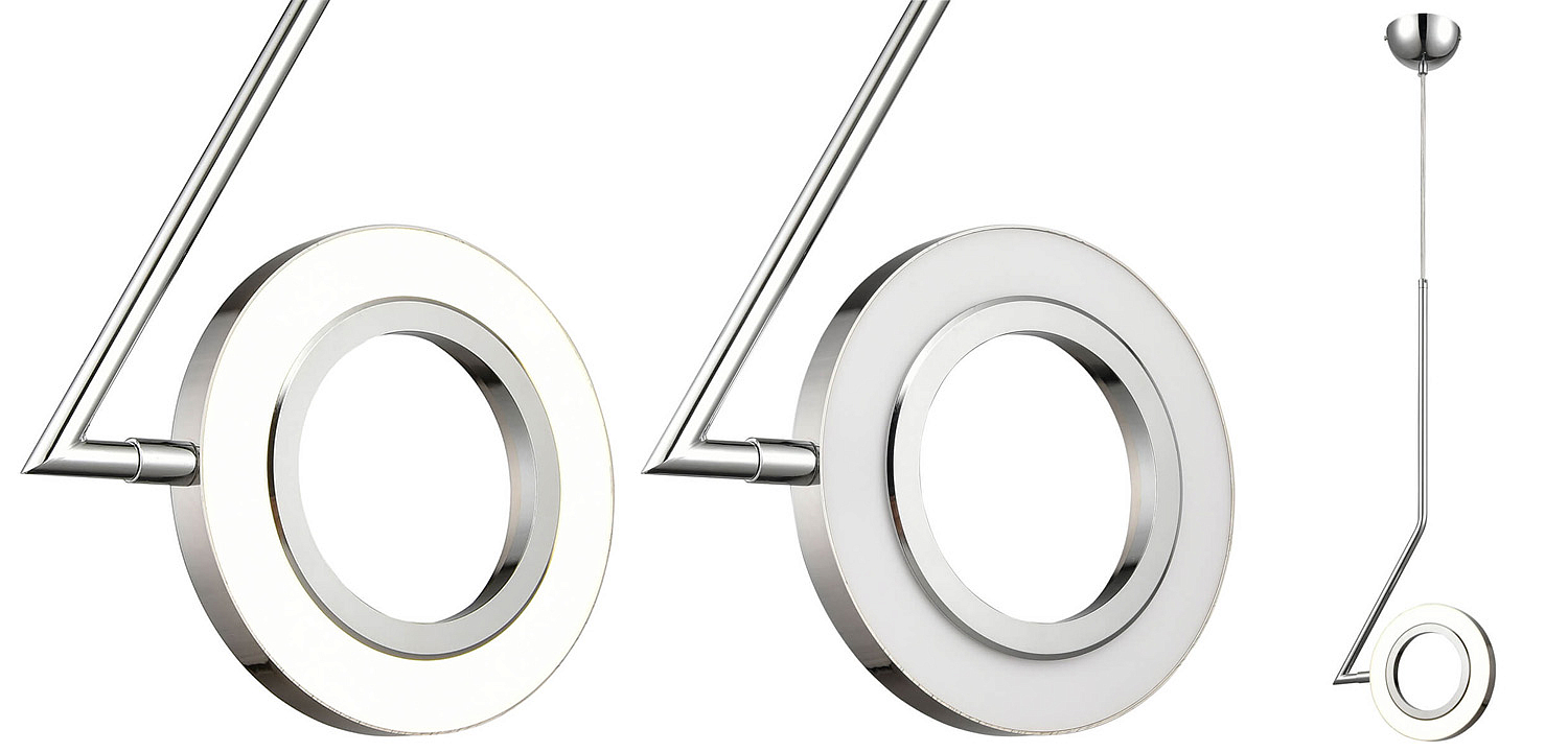 Подвесной светильник Dienes Chrome Подвесной светильник Dienes Chrome - Loft-Concept в Твери