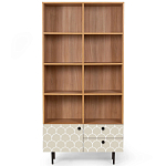 Широкий стеллаж с принтом Elise Rack варинант исполнения - 11 | Loft Concept в Твери