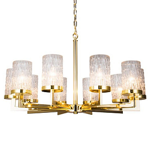 Люстра Estebe Glass Gold Chandelier 10