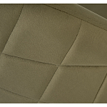 Стул велюровый хаки на золотистых металлических ножках Vendramin Chair варинант исполнения - 5 | Loft Concept в Твери