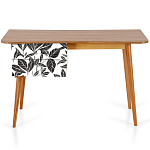 Письменный стол с принтом на ящиках Elise Desk варинант исполнения - 3 | Loft Concept в Твери