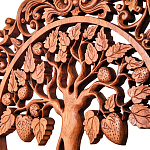 Панно из дерева LeafBerry Panel With Trees варинант исполнения - 2 | Loft Concept в Твери