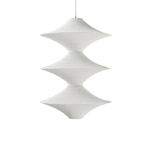 Подвесной вязаный белый светильник «Звезда Востока 03»