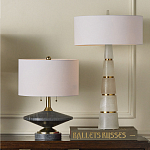 Настольная лампа с конусовидным каменным корпусом Regency варинант исполнения - 3 | Loft Concept в Твери