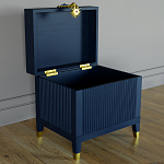 Сундук Eye Elsa Dreams Blue варинант исполнения - 2 | Loft Concept в Твери