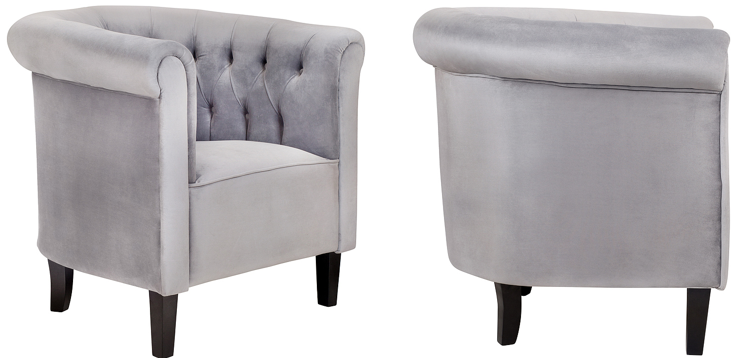 Кресло Cesare Armchair grey Кресло Cesare Armchair grey - Loft-Concept в Твери