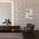 Гипсовая 3D Панель D-01 варинант исполнения - 1 | Loft Concept в Твери