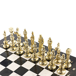 Шахматы Ренессанс с доской из натурального мрамора Decorative Thematic Chess варинант исполнения - 4 | Loft Concept в Твери