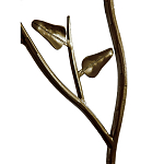 Стеллаж металлический с птичками Primavera варинант исполнения - 5 | Loft Concept в Твери