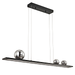 Светодиодная линейная люстра IONA Сhandelier black 103 варинант исполнения - 2 | Loft Concept в Твери