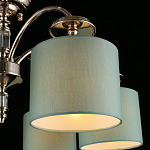 Люстра потолочная Nikoletta с бирюзовым плафоном варинант исполнения - 4 | Loft Concept в Твери