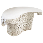 Кофейный стол природной формы Pollux White Coffee Table варинант исполнения - 2 | Loft Concept в Твери