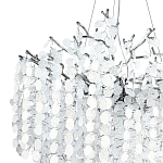 Люстра с круглыми хрустальными подвесками Fairytree Chrome Crystal Branches Chandelier 10 варинант исполнения - 3 | Loft Concept в Твери