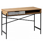 Стол рабочий в стиле лофт с ящиком и нишей для хранения Urban Style Space варинант исполнения - 1 | Loft Concept в Твери