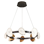 Люстра подвесная круглая с овальными плафонами Iona chandelier варинант исполнения - 3 | Loft Concept в Твери