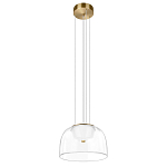 Подвесной светильник с куполообразным прозрачным стеклянным плафоном Grada Light варинант исполнения - 5 | Loft Concept в Твери