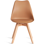 Стул с мягким сиденьем Arvika Latte варинант исполнения - 5 | Loft Concept в Твери