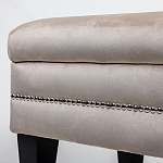 Мягкая банкетка с зоной для хранения Casket Beige варинант исполнения - 3 | Loft Concept в Твери