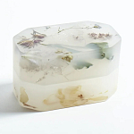 Шкатулка из эпоксидной смолы с цветами белая Epoxy Resin Flowers Box White варинант исполнения - 5 | Loft Concept в Твери