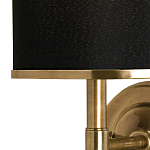 Бра с черным цилиндрическим абажуром Mid Century варинант исполнения - 1 | Loft Concept в Твери