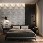 Гипсовая 3D Панель M-01 варинант исполнения - 3 | Loft Concept в Твери