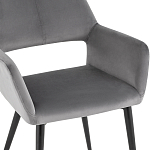 Стул с подлокотниками серый NEASAN STOOL варинант исполнения - 6 | Loft Concept в Твери