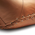 Дизайнерское кожаное кресло в форме руки Poltronova Joe Gold  Armchair варинант исполнения - 9 | Loft Concept в Твери