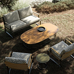 Двухместный уличный диван PHOENIX Sofa варинант исполнения - 3 | Loft Concept в Твери