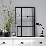 Зеркало-окно Rect Black 90 варинант исполнения - 2 | Loft Concept в Твери