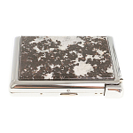 Портсигар на 20 сигарет с газовой зажигалкой из натурального камня Флогопит Stone Cigarettes Cases варинант исполнения - 2 | Loft Concept в Твери