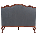 Диван двухместный из натурального бука цвета антрацит Solid Luxury варинант исполнения - 2 | Loft Concept в Твери