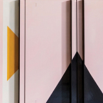 Дизайнерский комод с геометрическим рисунком Arredi варинант исполнения - 2 | Loft Concept в Твери