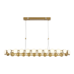 Люстра овальная с круглыми светодиодными источниками света Maxine Light варинант исполнения - 4 | Loft Concept в Твери