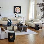 Приставной столик из массива манго AMORPHOUS варинант исполнения - 3 | Loft Concept в Твери