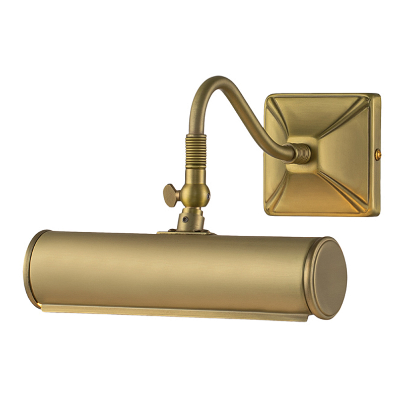 Светильник для картин с коротким цилиндрическим плафоном Elstead Lighting Латунь Бронза в Твери | Loft Concept 