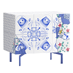 Тумба на синих ножках Grande Re Rblue варинант исполнения - 1 | Loft Concept в Твери