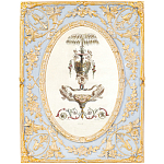 Декоративный постер в раме с рельефным растительным узором арабески New Collection of Arabesques Poster варинант исполнения - 4 | Loft Concept в Твери