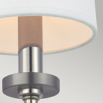 Бра для ванных комнат с белым тканевым цилиндрическим плафоном Feiss варинант исполнения - 2 | Loft Concept в Твери