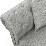 Мебельная ткань Шенилл серый цвет 138 см T4-34 варинант исполнения - 4 | Loft Concept в Твери