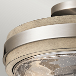 Потолочный светильник с прозрачным стеклянным плафоном с эффектом пузырьков Kichler варинант исполнения - 3 | Loft Concept в Твери