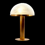 Настольная лампа c абажуром в форме купола из натурального камня  Heavenly Harmony варинант исполнения - 1 | Loft Concept в Твери