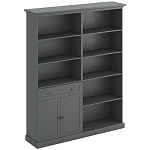 Двойной стеллаж с ящиком и 2-мя дверцами Percent Rack варинант исполнения - 2 | Loft Concept в Твери