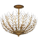 Потолочный светильник в форме цветка Hanging Flowers варинант исполнения - 2 | Loft Concept в Твери