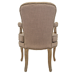 Кресло Aubrey Classical Armchair brown flax варинант исполнения - 2 | Loft Concept в Твери