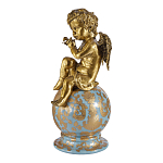 Фигурка Ангел с флейтой на шаре Seraphic варинант исполнения - 2 | Loft Concept в Твери