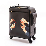 Чемодан дорожный SELETTI Travel Kit Trolley Lipstick Black варинант исполнения - 3 | Loft Concept в Твери