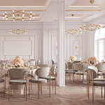 Бра с золотым основанием и прозрачным плафоном цилиндрической формы Golden Geometry варинант исполнения - 3 | Loft Concept в Твери